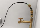 саморегулирующийся греющий кабель для водопровода внутри трубы