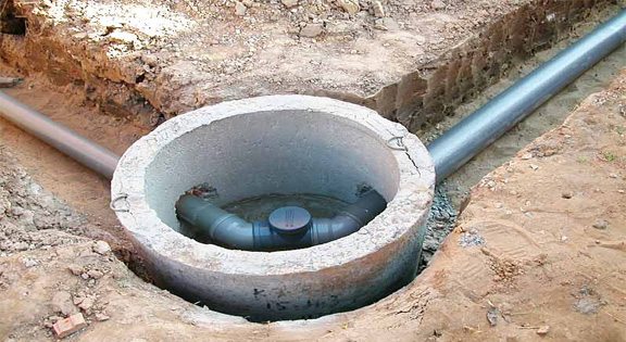 глубина закладки канализационных труб