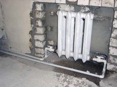 Радиатор с нижним подключением не нуждается в промывке.